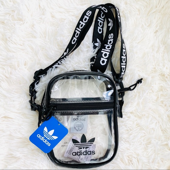 adidas transparent bag